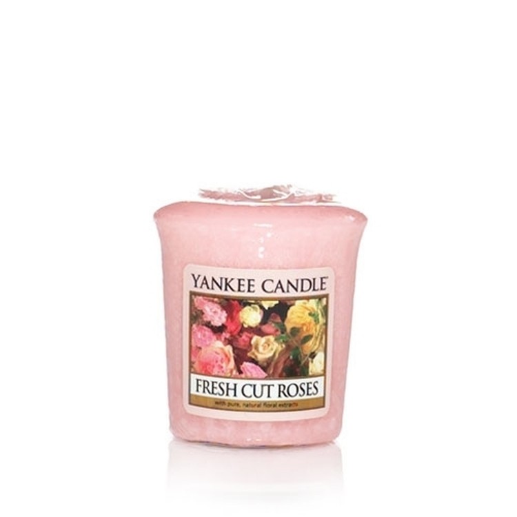 Bild von Fresh cut Roses Signature Votives