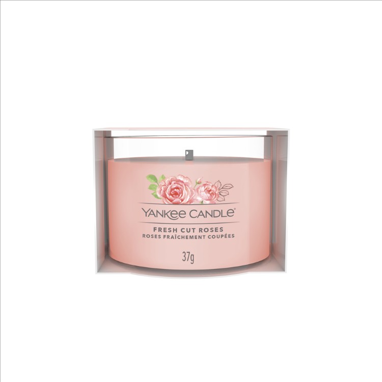 Bild von Fresh Cut Roses Signature Filled Votive