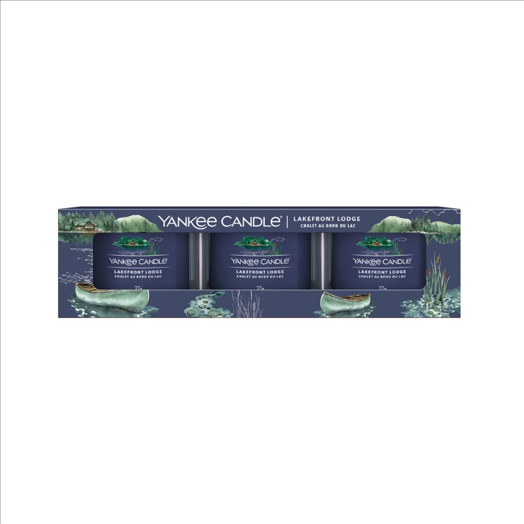 Bild von Lakefront Lodge Signature 3 Pack Filled Votive